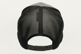 Heather Charcoal / Black Flexfit Mesh Cap Circle Patch