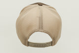 Brown / Khaki Flexfit Mesh Cap Rectangle Patch