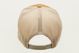 Caramel / Khaki Flexfit Mesh Cap Rectangle Patch