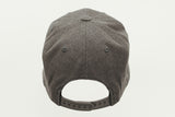 Youth - Dark Heather Flat Brim Cap Rectangle Patch